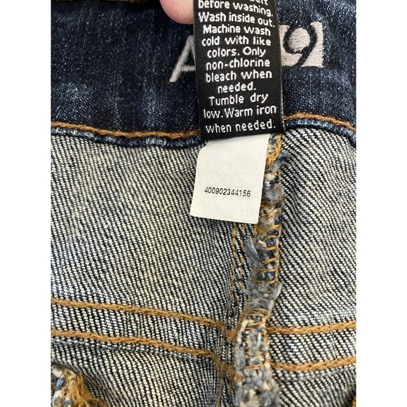 Apt 9 Womens Maxwell Fit Boot Cut Blue Jeans Size 10 - Picture 3 of 5
